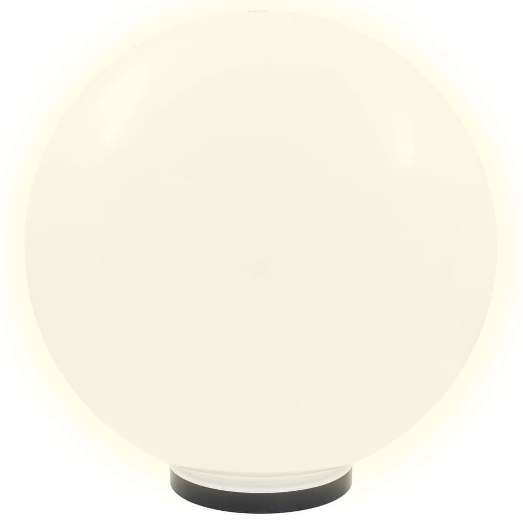 LED-Gartenleuchten 2 Stk. Kugelförmig 50 cm PMMA
