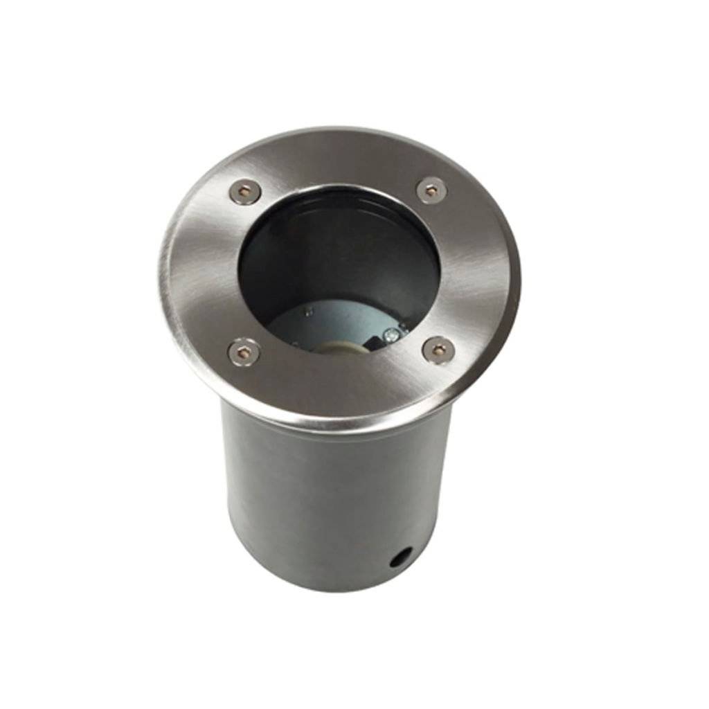Bodenstrahler Bodenlampe Bodeneinbauleuchten rund 3er Set