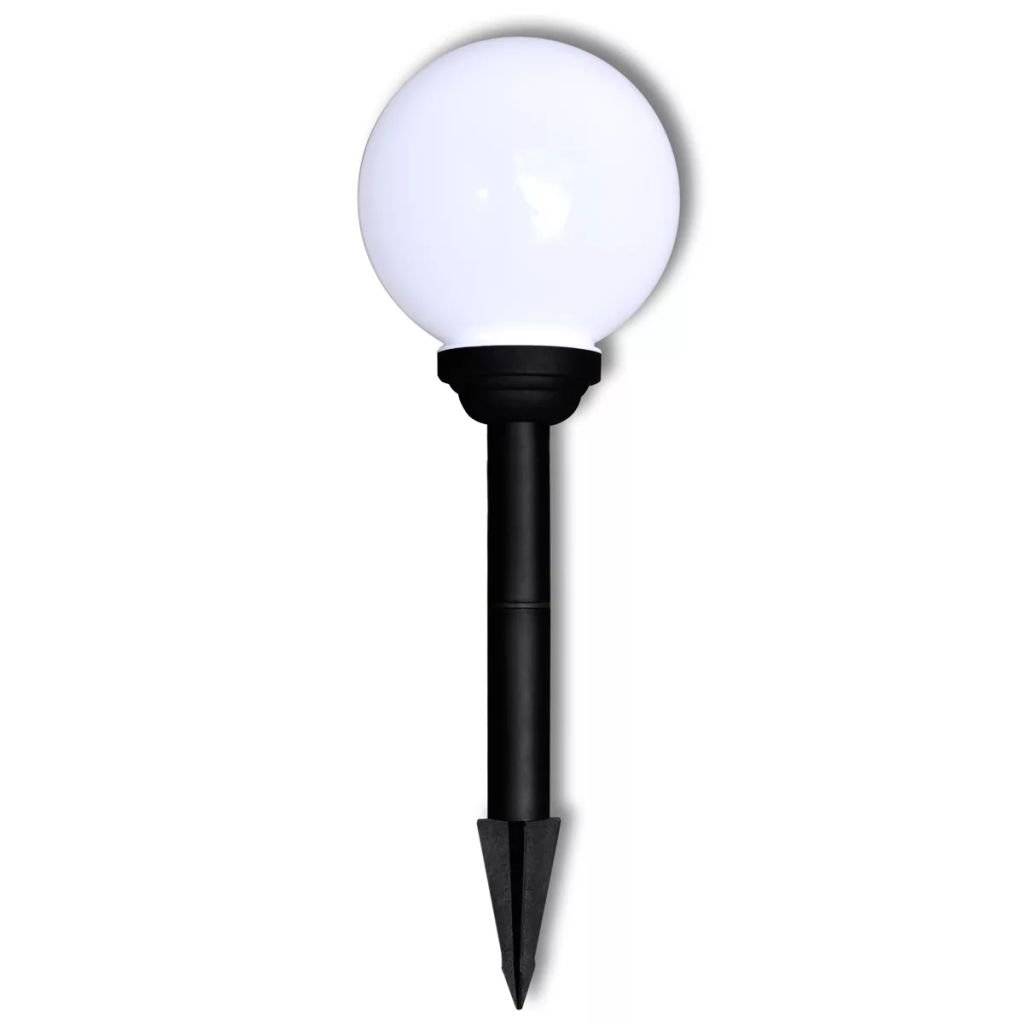Außenlampe Solarkugel Solarlampe LED Kugellampe 3tlg.