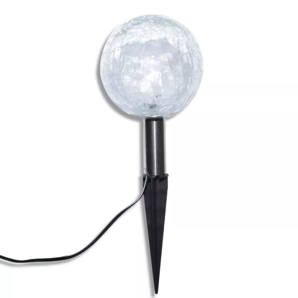 Solarleuchte Solarkugel 3er LED Lampe Kugelleuchte