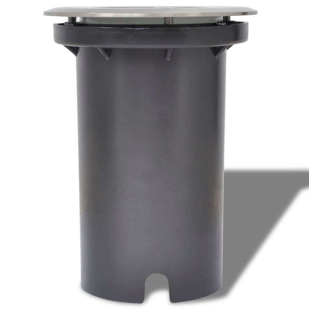 Outdoor LED-Bodenleuchten 3 Stk. Rund