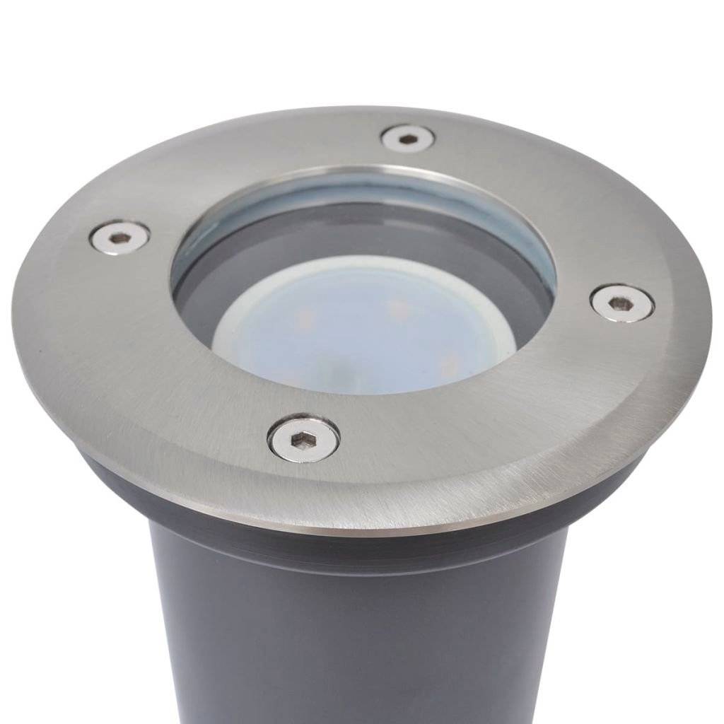 Outdoor LED-Bodenleuchten 3 Stk. Rund