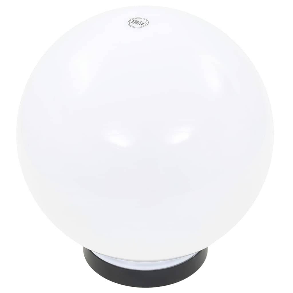 LED-Gartenleuchten 2 Stk. Kugelförmig 20 cm PMMA