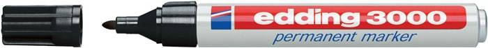 Edding 3300 4-3300001 Permanentmarker Schwarz wasserfest: Ja