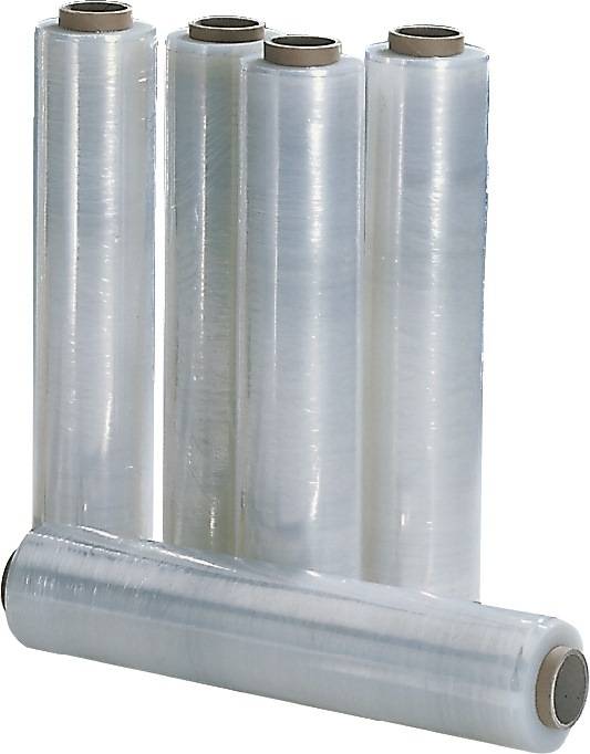 Stretchfolie L300m x B450mm 17 µm transp.6RL/VE