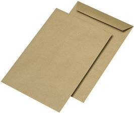 MAILmedia Versandtaschen C5 naßklebend, ohne Fenster,75 g/qm (8710813)