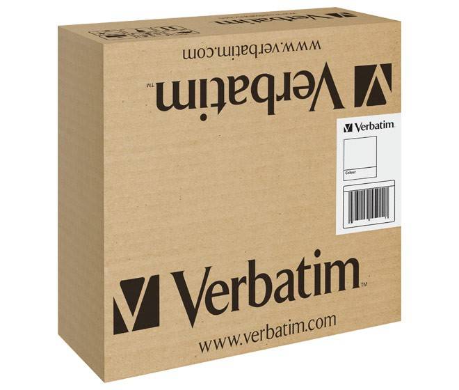 Verbatim PLA 3D Filament, Transparent 1,75mm Diameter, 1kg Reel PLA (Polylactic Acid) Filament, Degradable Bioplastic