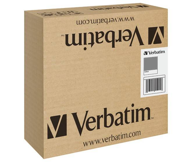 Verbatim 55319 55319 Filament PLA 1.75 mm 1000 g Grau 1 St.