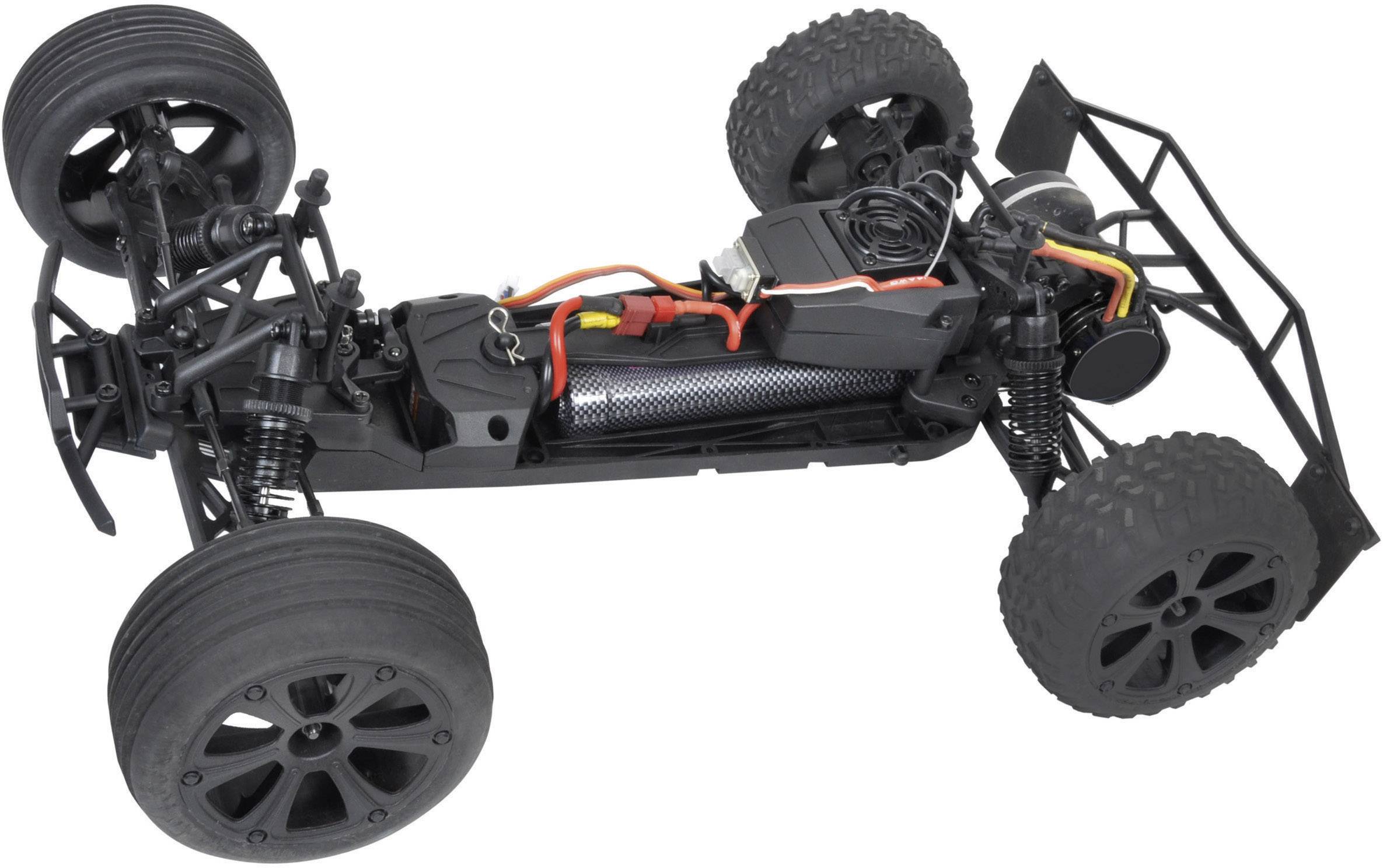 T2M Pirate Crusher Brushed 1:10 RC Modellauto Elektro Truggy Heckantrieb (2WD) RtR 2,4GHz