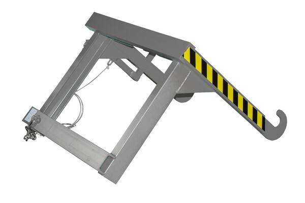 Traverse für Stapelkipper BST 30, lackiert, Mausgrau