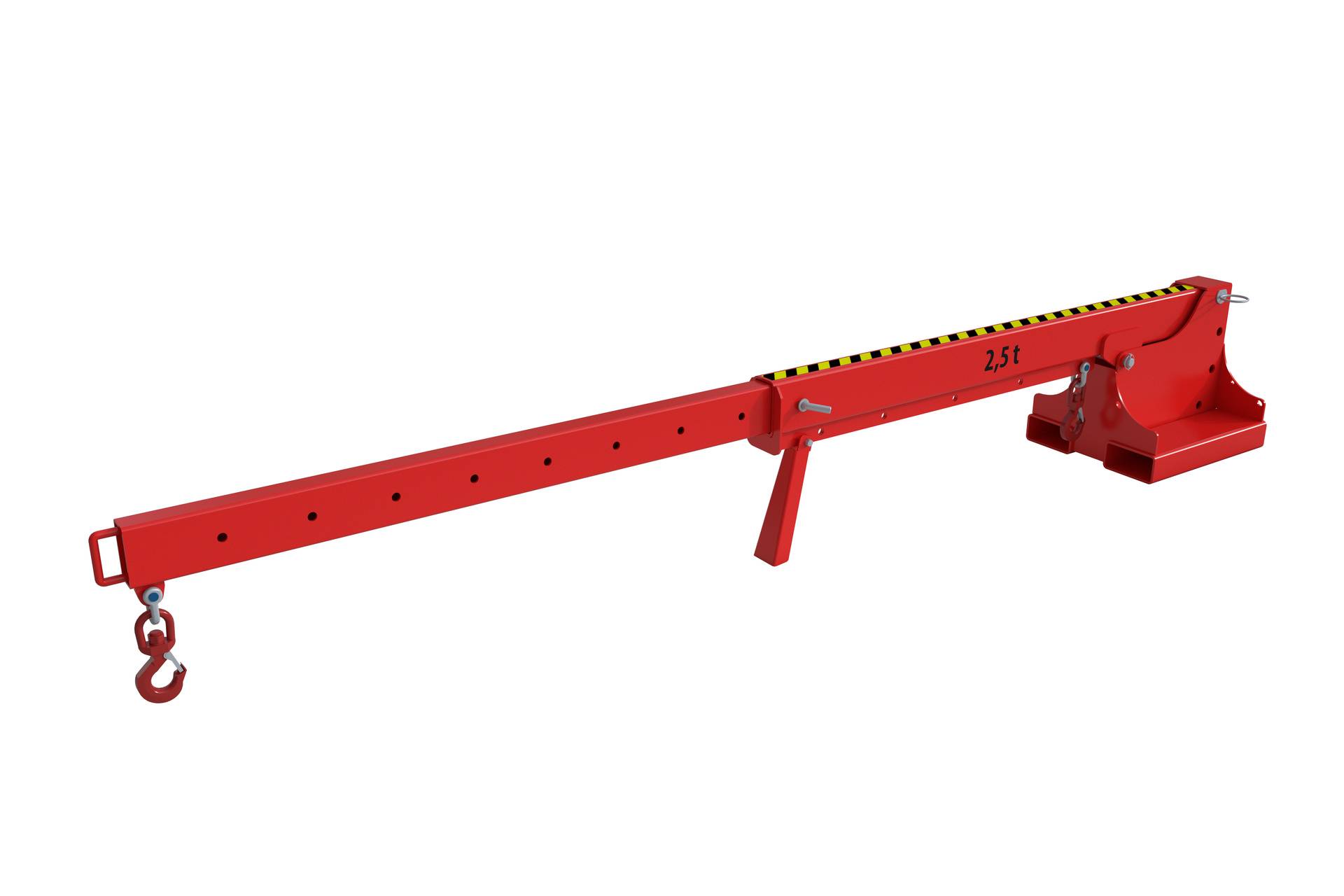 Teleskop-Lader KTH 2,5, lackiert, Feuerrot