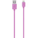 Belkin iPad/iPhone/iPod Datenkabel/Ladekabel [1x USB 2.0 Stecker A - 1x Apple Lightning-Stecker] 1.20 m Rosa