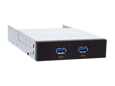 Chieftec PC-Gehäuse Blende Schwarz, Silber