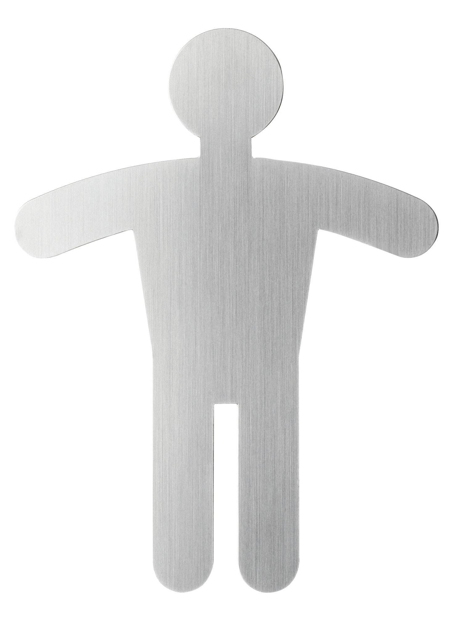 Türschild PICTO "WC-Symbol Herren"