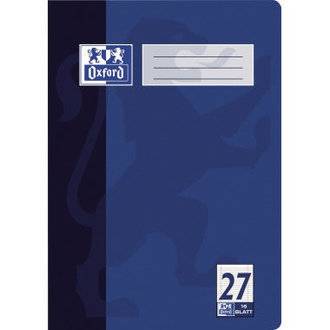 Oxford Schulheft Nr. 27 100050313 DIN A4 Rand li/re 16Bl. liniert