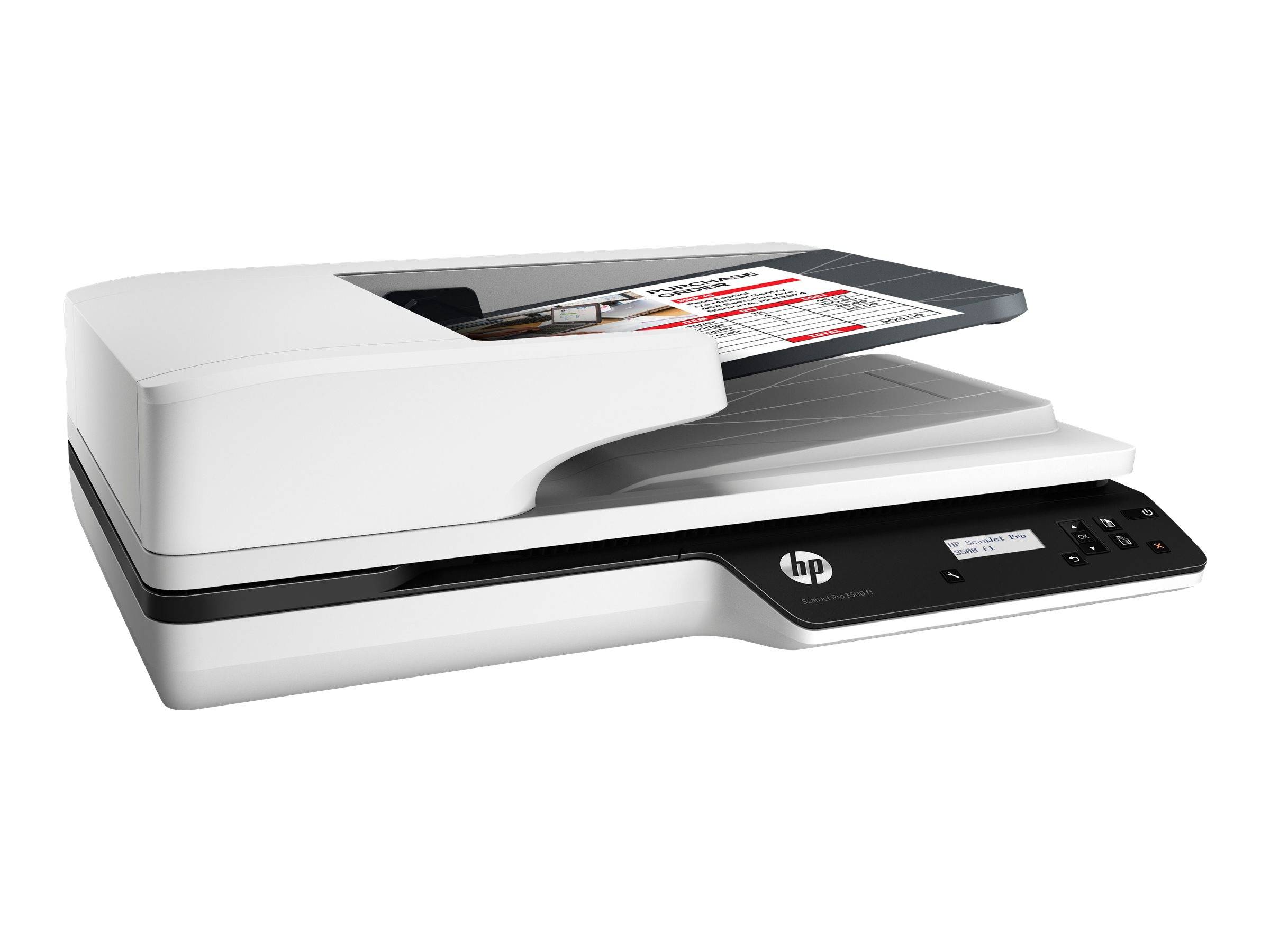 HP SCANJET 3500 F1 / 1200*1200 Flachbettscanner A4, A6 1200 dpi USB 2.0, USB 3.2 Gen 1 (USB 3.0)