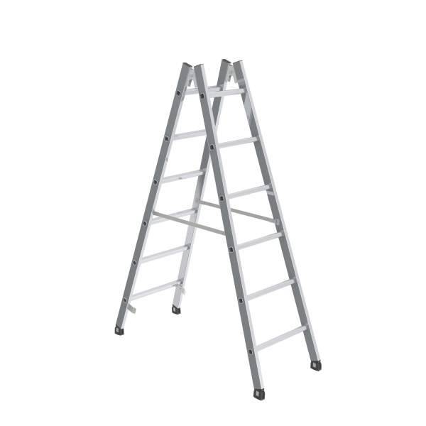MUNK Günzburger Steigtechnik 33012 Aluminium Stufen-Stehleiter Arbeitshöhe (max.): 3.1 m