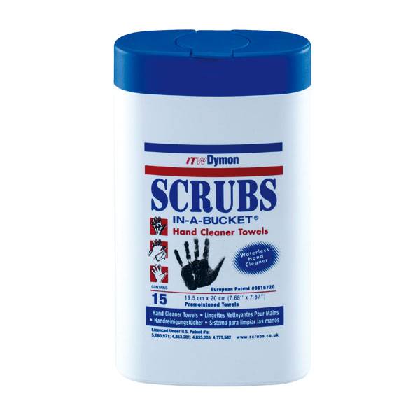 SCRUBS Hautschutz Reinigungstücher,entfernt hartnäckige Verschmutzungen problemlos