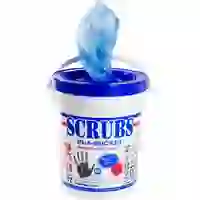 SCRUBS HandReinigungstuch, bei hartnäckiger Verschmutzung, 72 Tücher je Eimer, Größe 26,7x31,1cm SCRUBS HandReinigungstuch, bei hartnäckiger Verschmutzung, 72 Tücher je Eimer, Größe 26,7x31,1cm