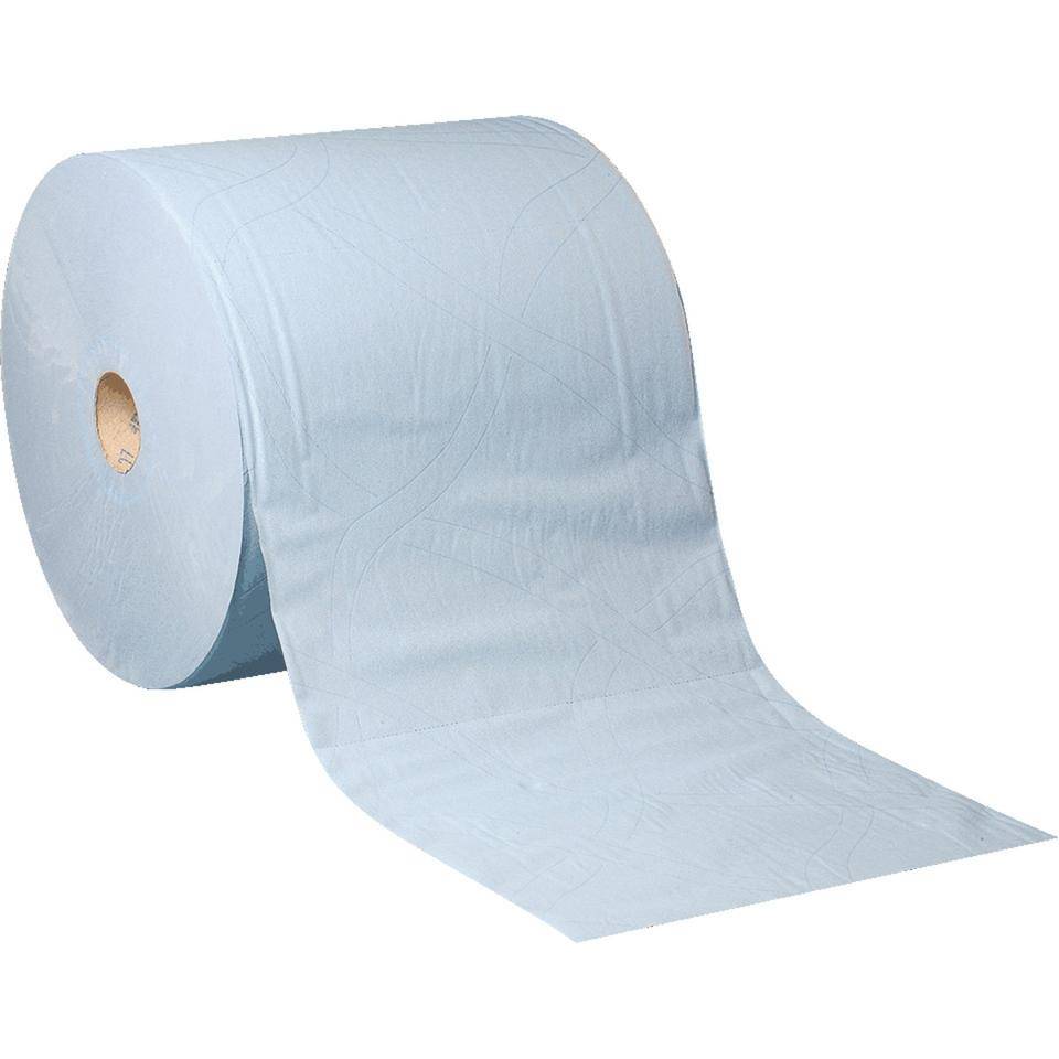 TORK Mehrzweck Papierwischtücher W1, blau, 2-lagig Hybrid, 1500/Rolle
