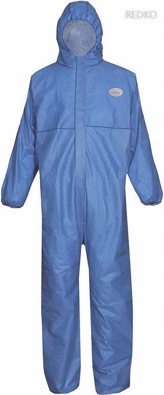 CoverBase SMS-3 Premium Chemieschutzoverall SMS-3-XXL blau 2XL 5+6
