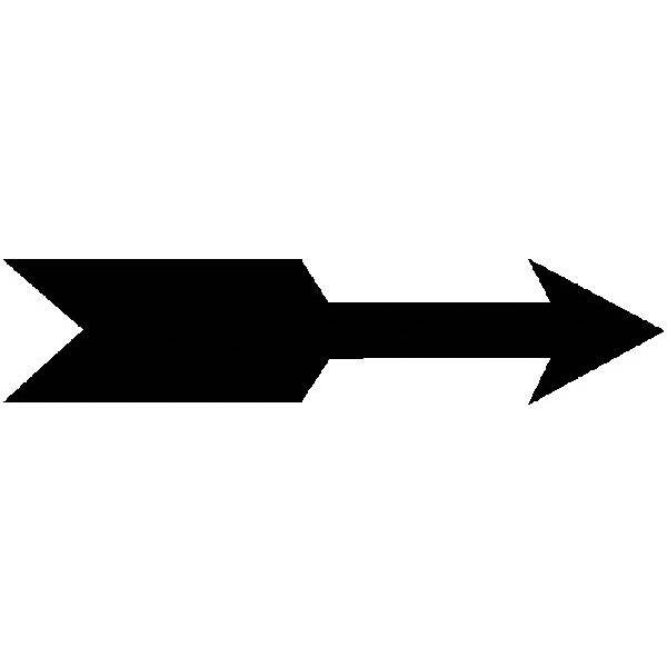 Drehrichtungspfeile,weiß/schwarz gerade, 20Stk Bogen,Folienetik,gest,4,50x1,50cm