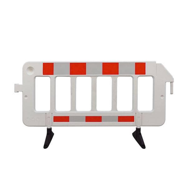 Kunststoff Absperrgitter, Folie Typ 1, rot/weiß, 2,0 m