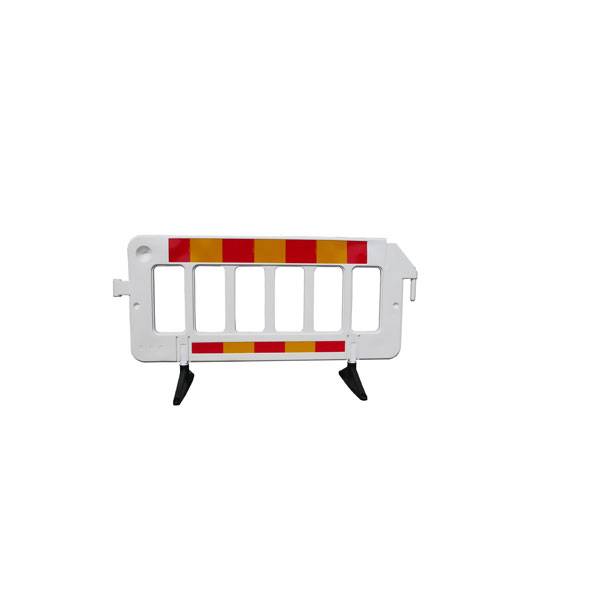 Kunststoff Absperrgitter, Folie Typ 1, rot/gelb, 2,0 m