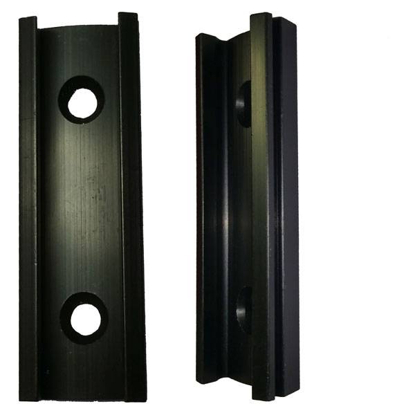 "Wandsystem ""Rooter"", Wand-Schuhstecker mit Schraubbefestigung, 50x37mm"