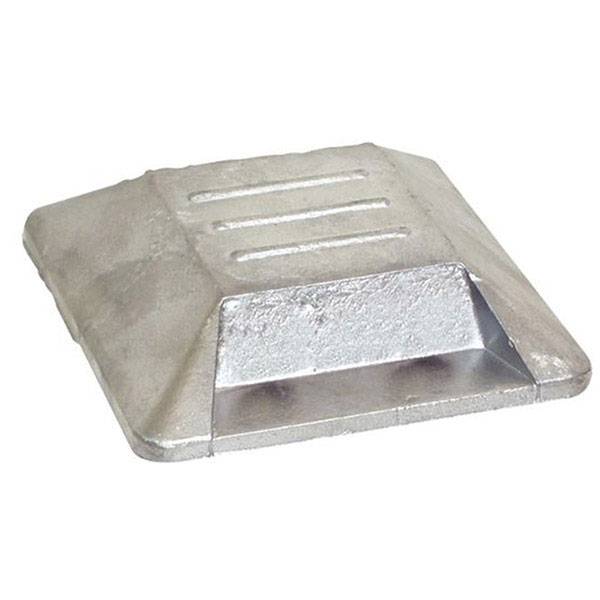 Alumarkierungsnagel zum aufkleben, ohne Reflexlinsen