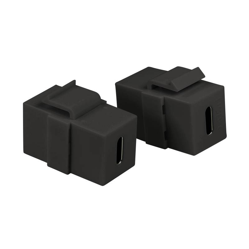 LogiLink Professional Keystone Verbinder USB 3.1 Typ C Buchse > Buchse, 17,2mm