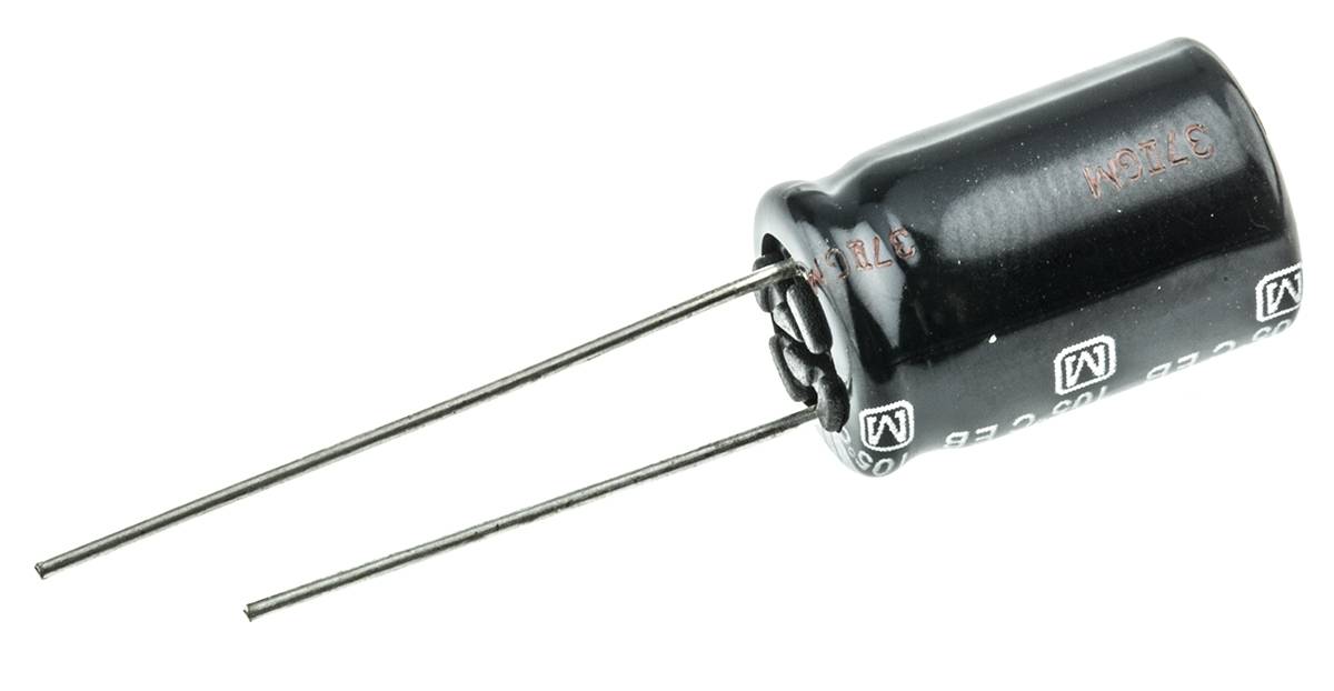 Panasonic EB(A), THT Elektrolyt Kondensator 330μF ±20% / 35V dc, Ø 10mm x 16mm, bis 105°C