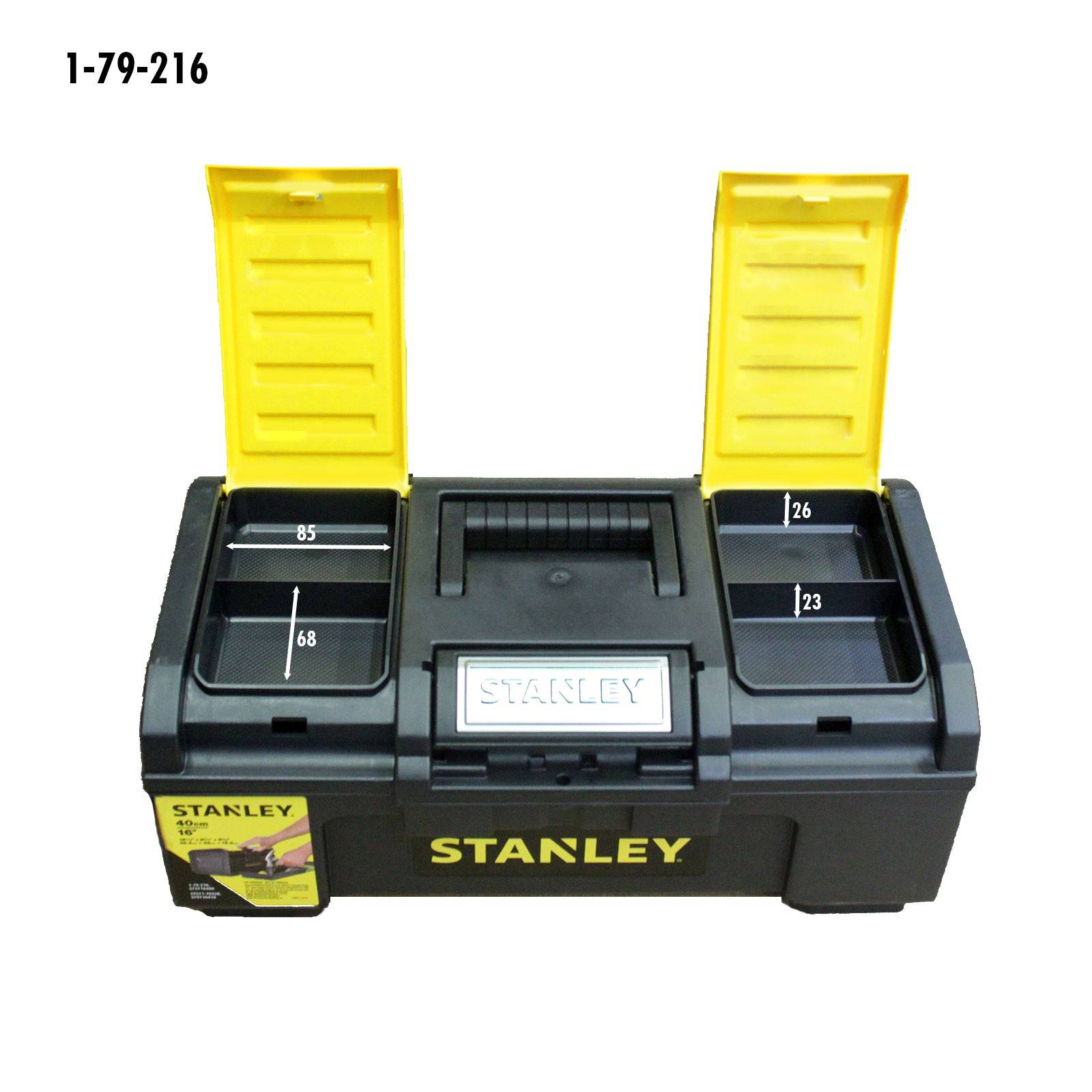 STANLEY 1-79-217 1-79-217 Werkzeugbox Kunststoff Schwarz, Gelb