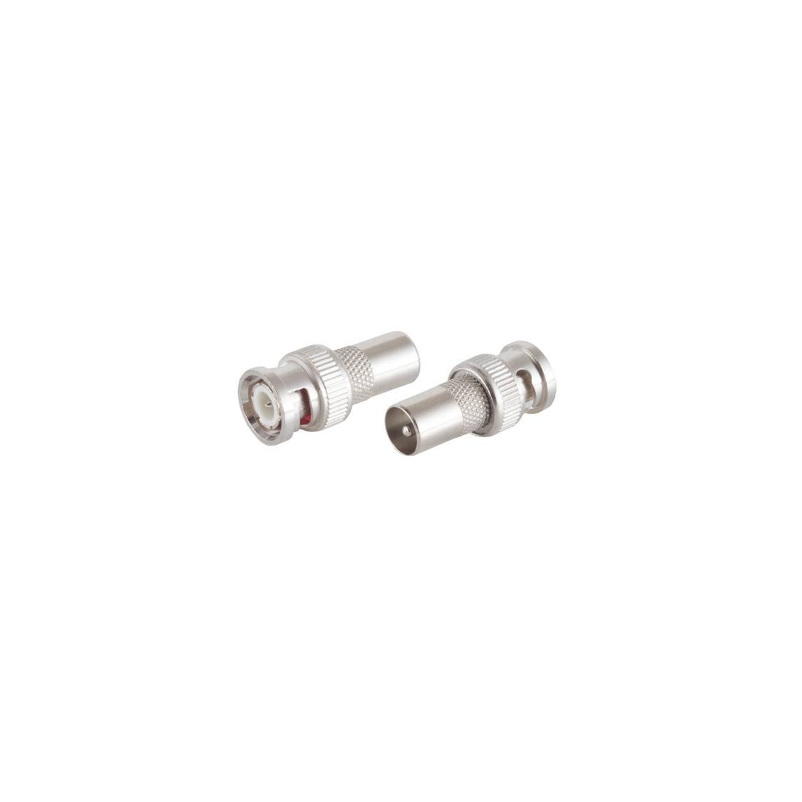 S/CONN BNC-Adapter BNC-Stecker auf IEC-Stecker für Audio- und Videosignale