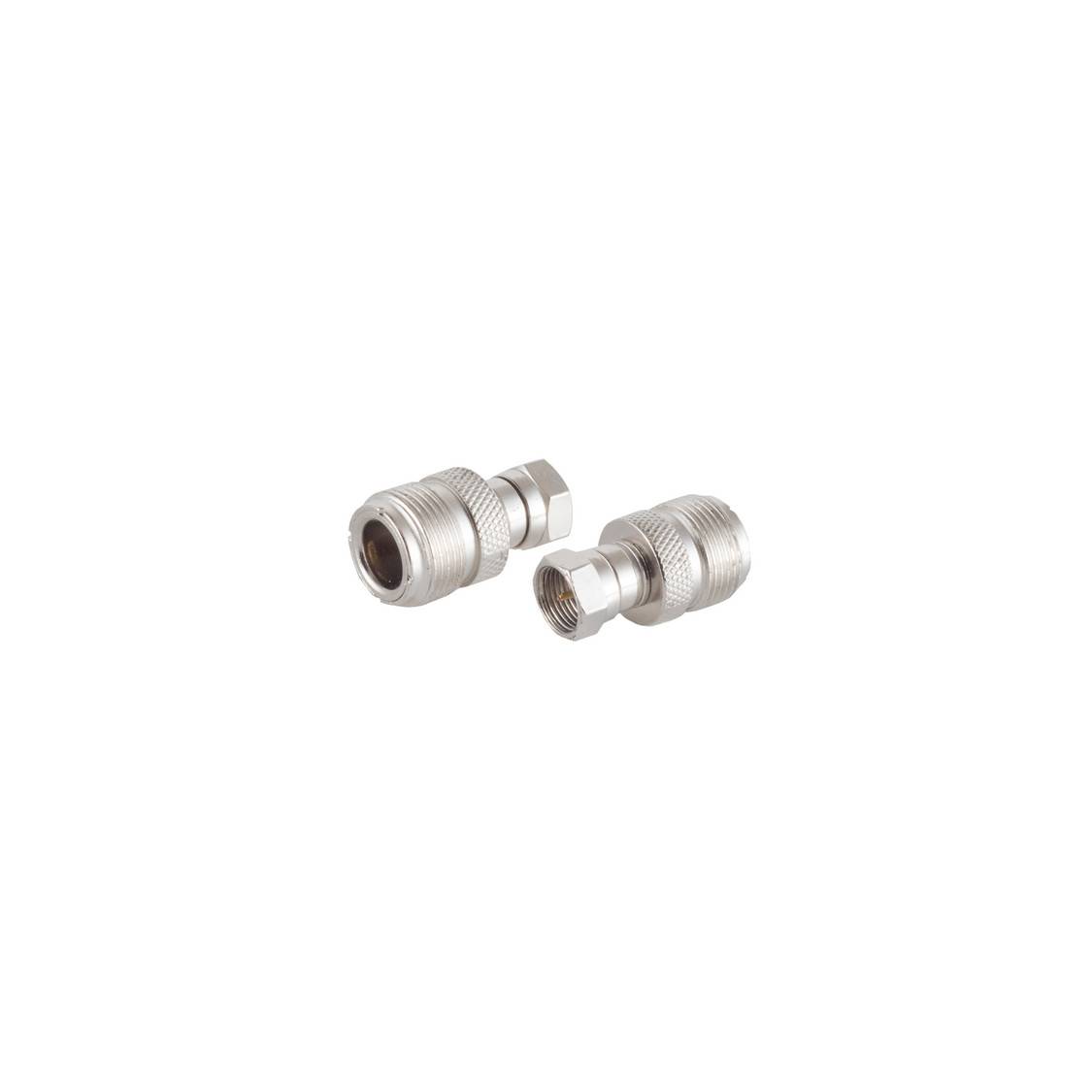 S/CONN Koaxial-Adapter N-Kupplung auf F-Stecker für Video- und Audio-Übertragung