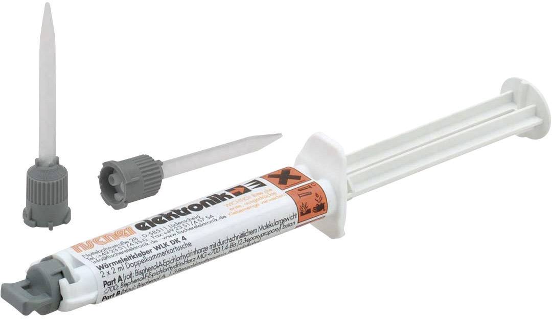 Fischer Elektronik Wärmeleitkleber 1 W/mK 4ml Temperatur (max.): 145°C WLK DK 4