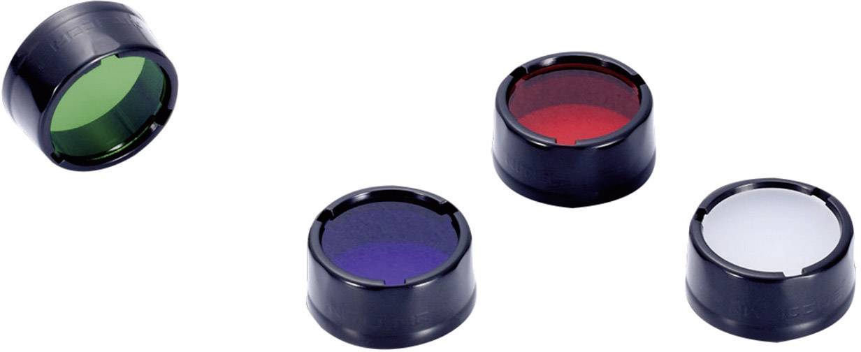 NiteCore NITNFB25 Farbfilter EC1, EC2, EA1, EA2, MT2C, P12, SRT3, SRT5 und Taschenlampen mit einen Ø 25mm Blau