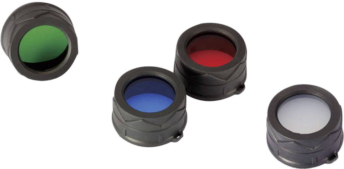 NiteCore NITNFR34 Farbfilter MT25, MT26, SRT6 und Taschenlampen mit einen Ø 33 - 36mm Rot