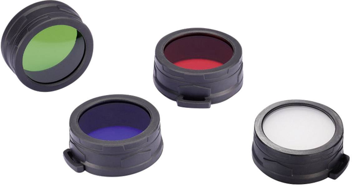 NiteCore NITNFG60 Farbfilter MH40, TM11, TM15, EA8 und Taschenlampen mit einen Ø 59 - 62mm Grün