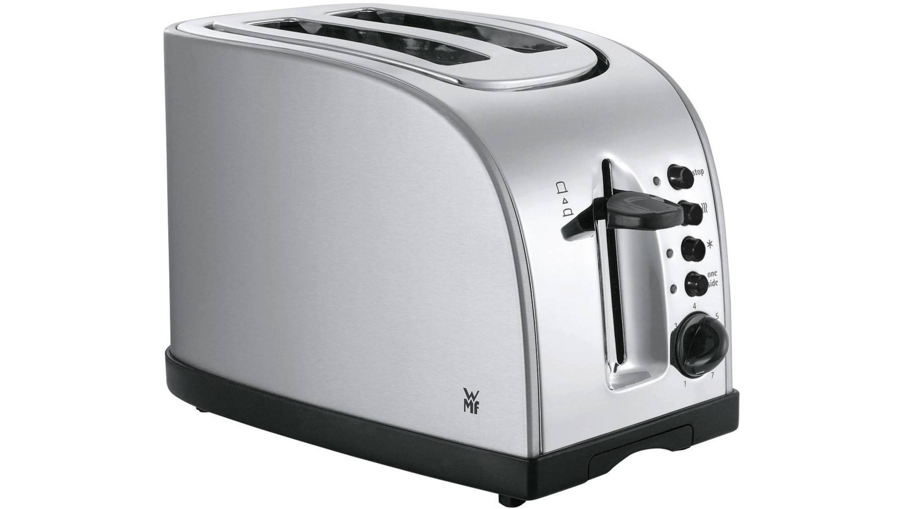 Toaster Mit WMF STELIO Toaster mit Bagel-Funktion, mit Brötchenaufsatz Edelstahl ...