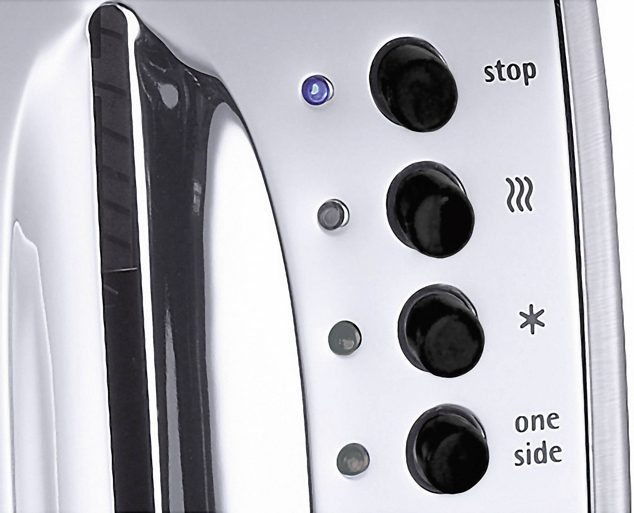 WMF STELIO Toaster mit Bagel-Funktion, mit Brötchenaufsatz Edelstahl