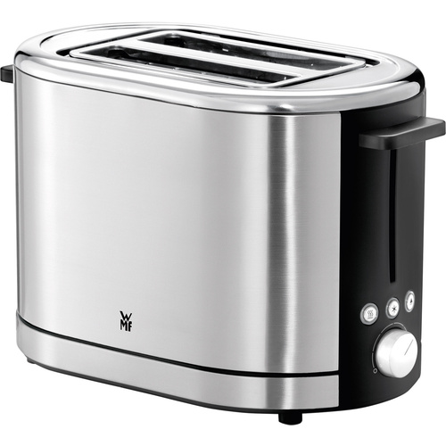 WMF LONO Toaster mit eingebautem Brötchenaufsatz Chrom (matt)
