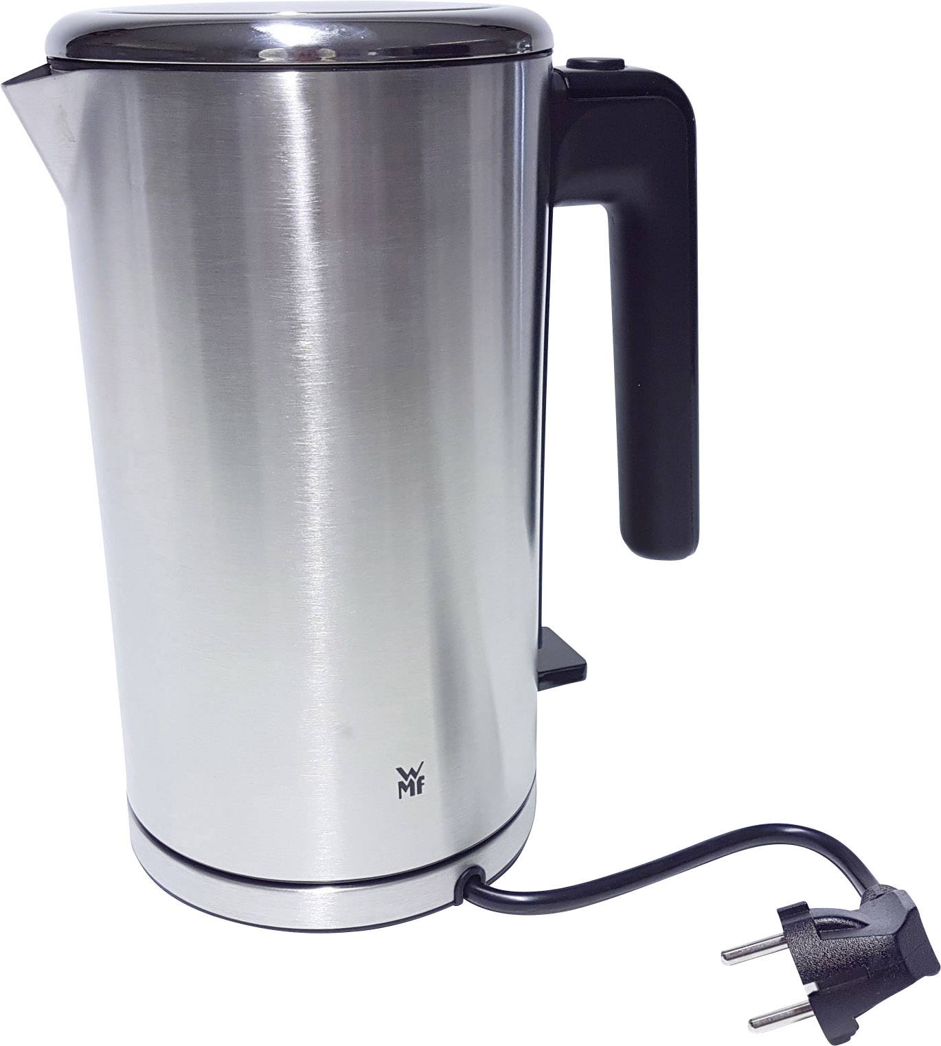 WMF Lono Wasserkocher 1,6 l kabelloser Wasserkocher Einhanddeckelöffnung per