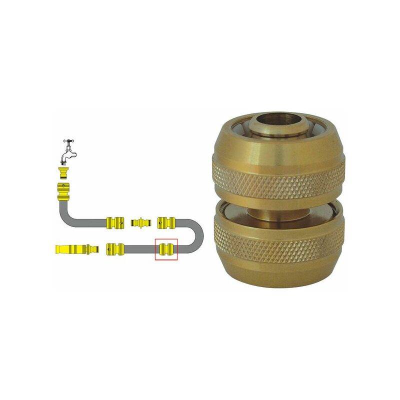 C.K Schlauchreparaturstück, für 3/4" Wasserschläuche