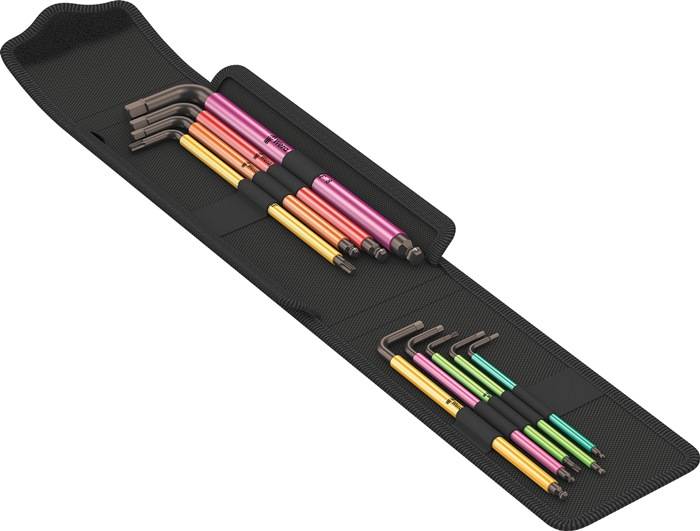 Wera Bicycle Set 4 - Inbusschlüssel-Set - 9 Stücke