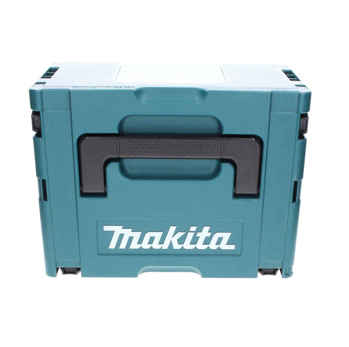 Makita DGA 519 RTJ Akku Winkelschleifer 18 V 125 mm Brushless X-Lock + 2x Akku 5,0 Ah + Ladegerät + Makpac