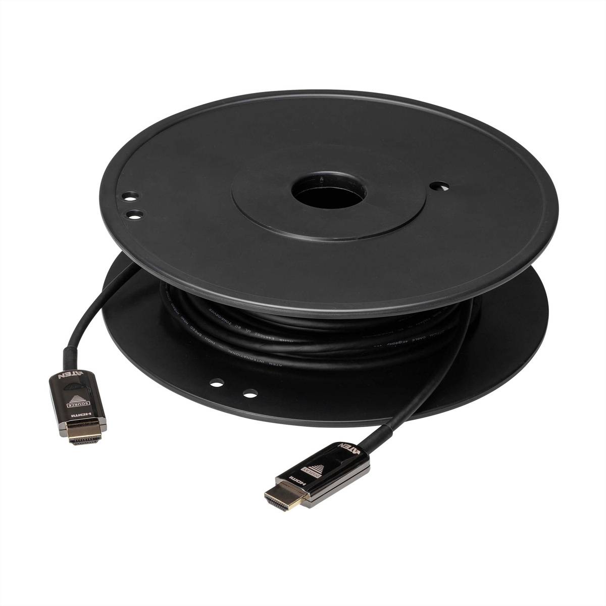 ATEN HDMI Anschlusskabel HDMI-A Stecker, HDMI-A Stecker 20.00 m Schwarz VE781020 4K UHD HDMI-Kabel
