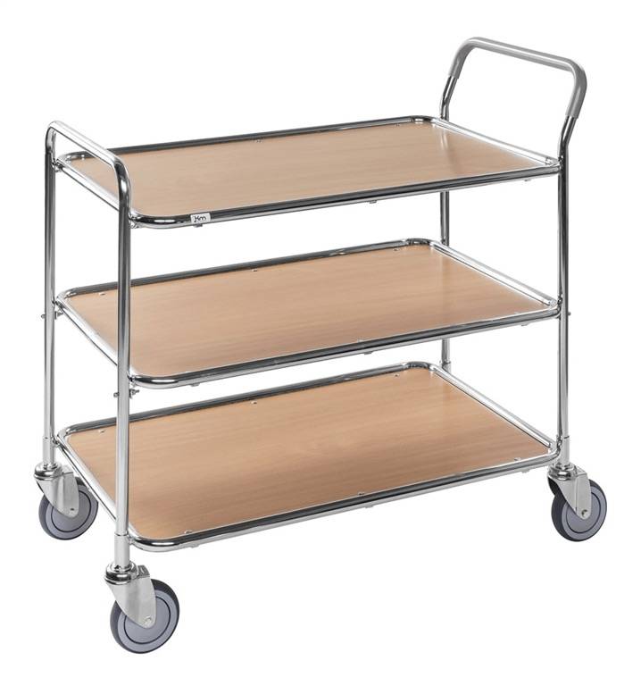 Kongamek Transportwagen 250 kg, 3 Etagen, 1020 x 555 x 965 mm L/B/H
