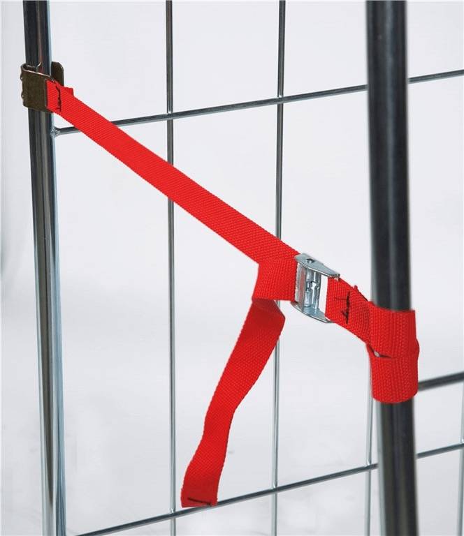 Sicherheitsband Spannband rot 900 x 25 x 5