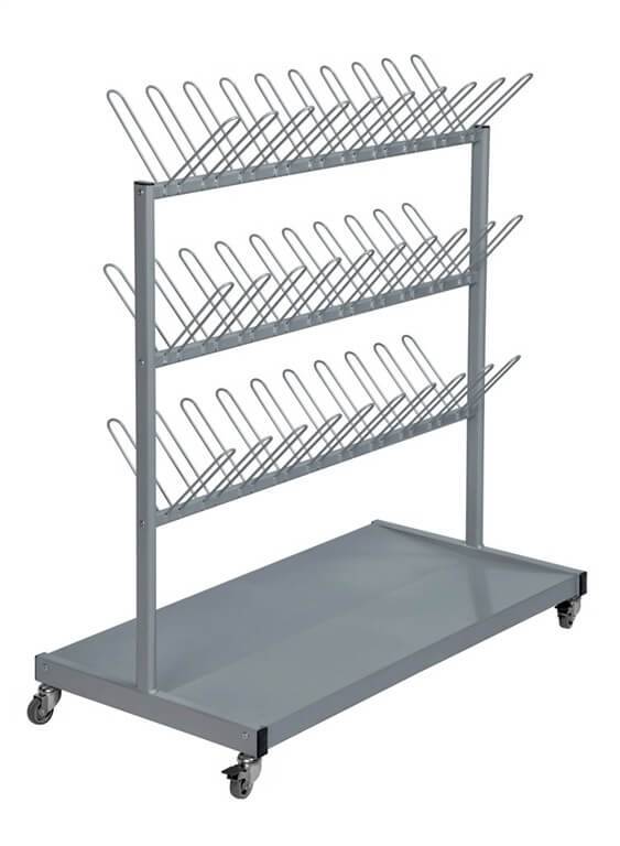 Kongamek Schuh-und Stiefeltrockenwagen 25 kg, 870 x 540 x 1200 mm L/B/H
